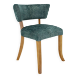 1950s Side Chair in Velvet , Italy