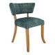 1950s Side Chair in Velvet , Italy