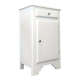 Vintage buffet/confiturier in white/greige painted wood.