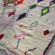 Berber neon carpet 285 x 210 cm