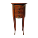 Console - table pedestal table marquetry style louis xv