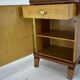 1930s pair of art deco bedside tables, Czechoslovakia