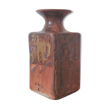 Signed sandstone vase