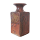 Signed sandstone vase