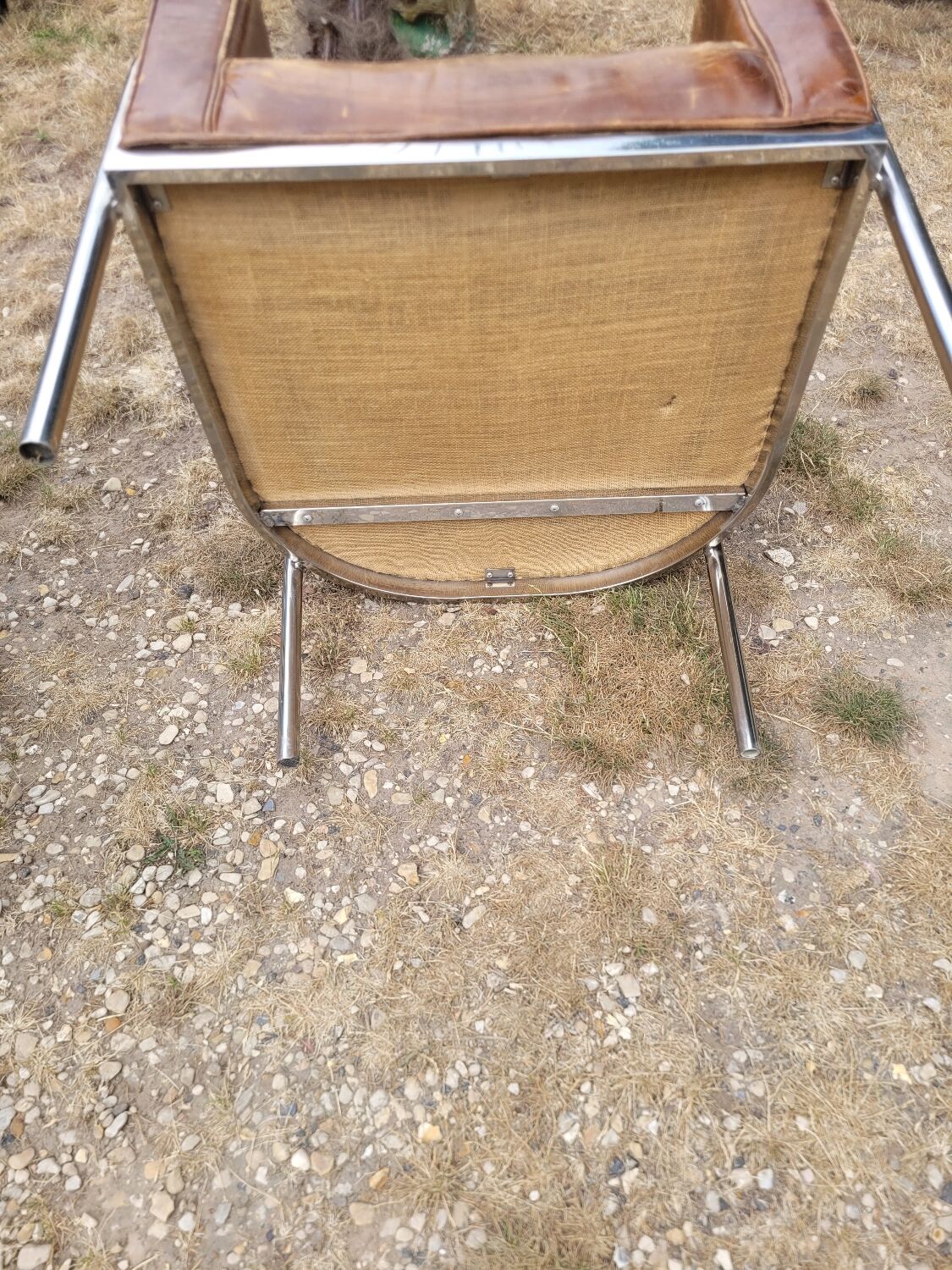 Vintage leather armchairs