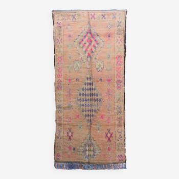 Boujad. tapis marocain vintage, 149 x 322 cm