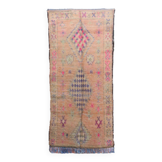 Boujad. vintage moroccan rug, 149 x 322 cm