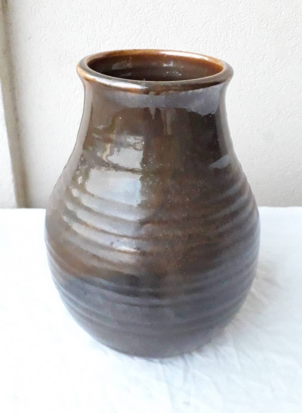 Stoneware vase