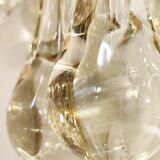 Wall lamp "Venini" of crystals. Italy 1970s