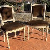 Pair of Louis XVI style chairs