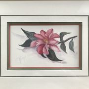 Aquarelle botanique originale et signée