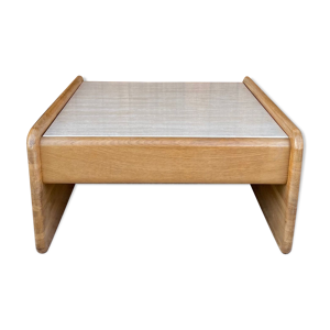 Table basse en travertin, - 1980