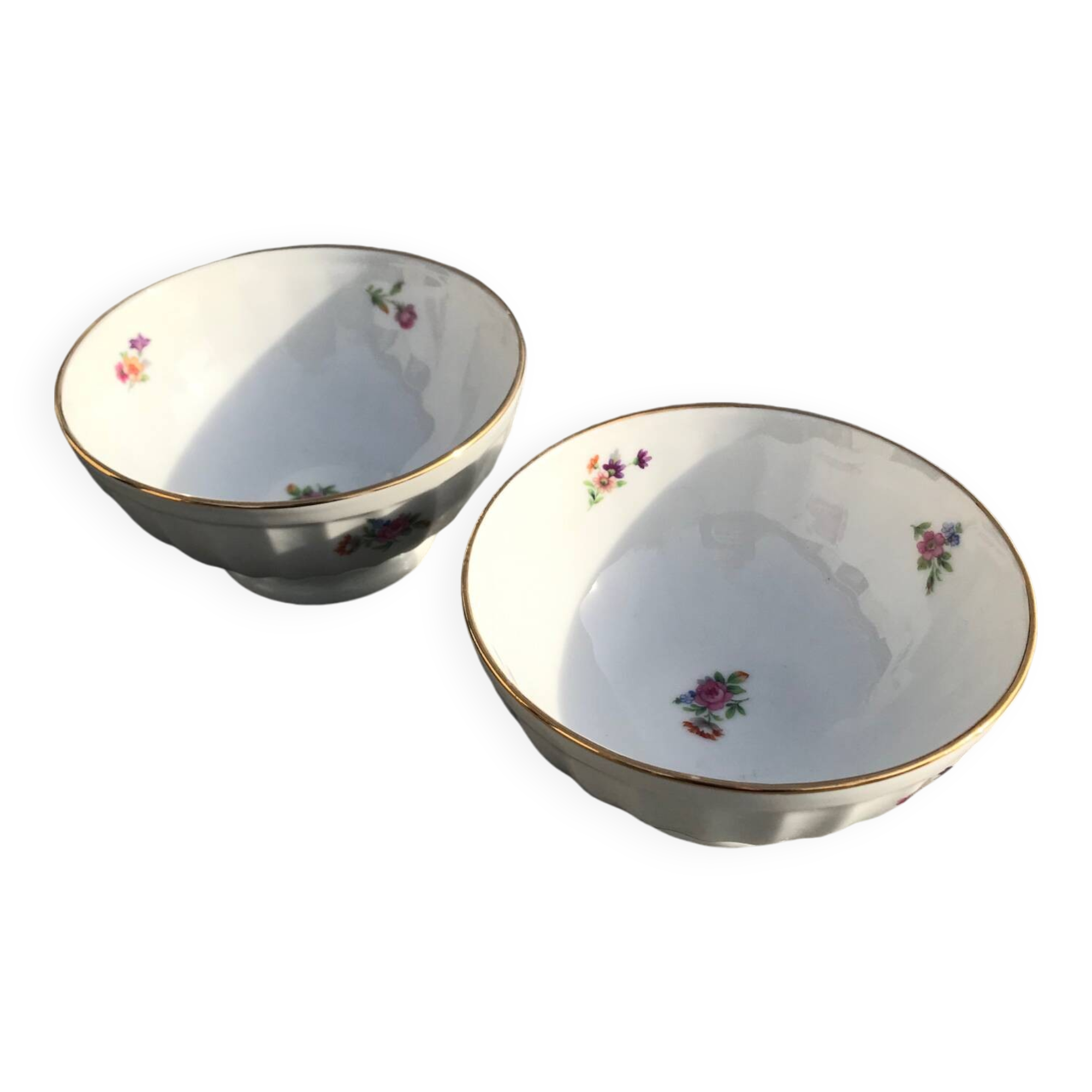 Two Limoges porcelain bowls