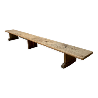 Antique wooden bench