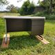 Metal and chrome desk from the 70s