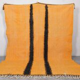 Honey orange Moroccan rug 150/250cm