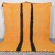 Tapis marocain orange miel 150/250cm