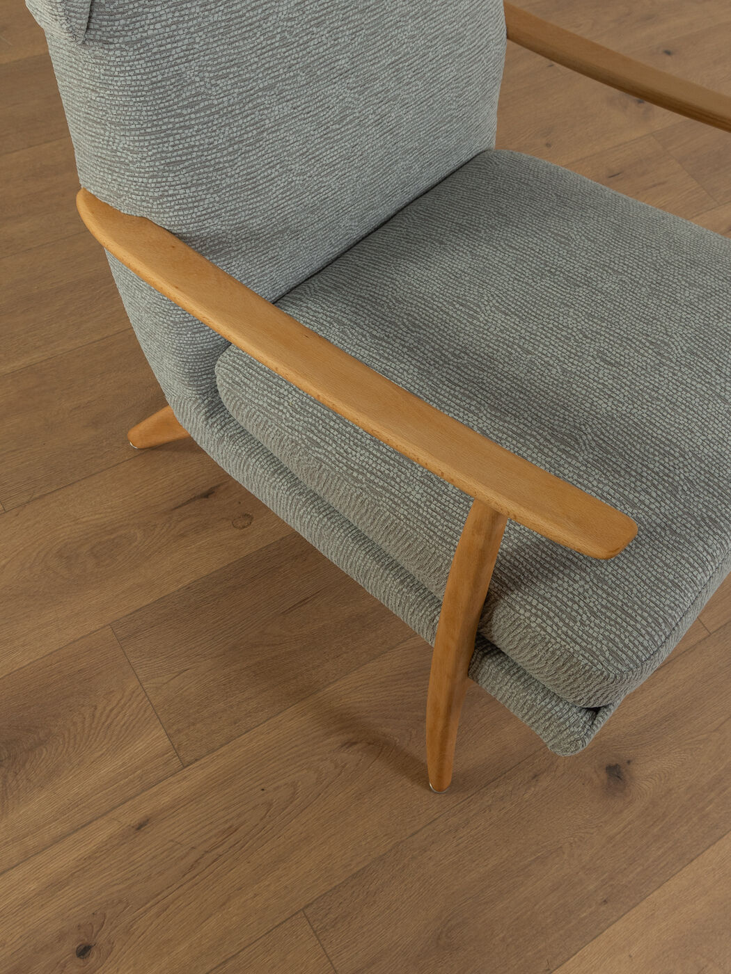 Classic wingback armchair from the 1950s