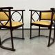 Fledermaus seating group by Josef Hoffmann for Jacob Josef Kohn