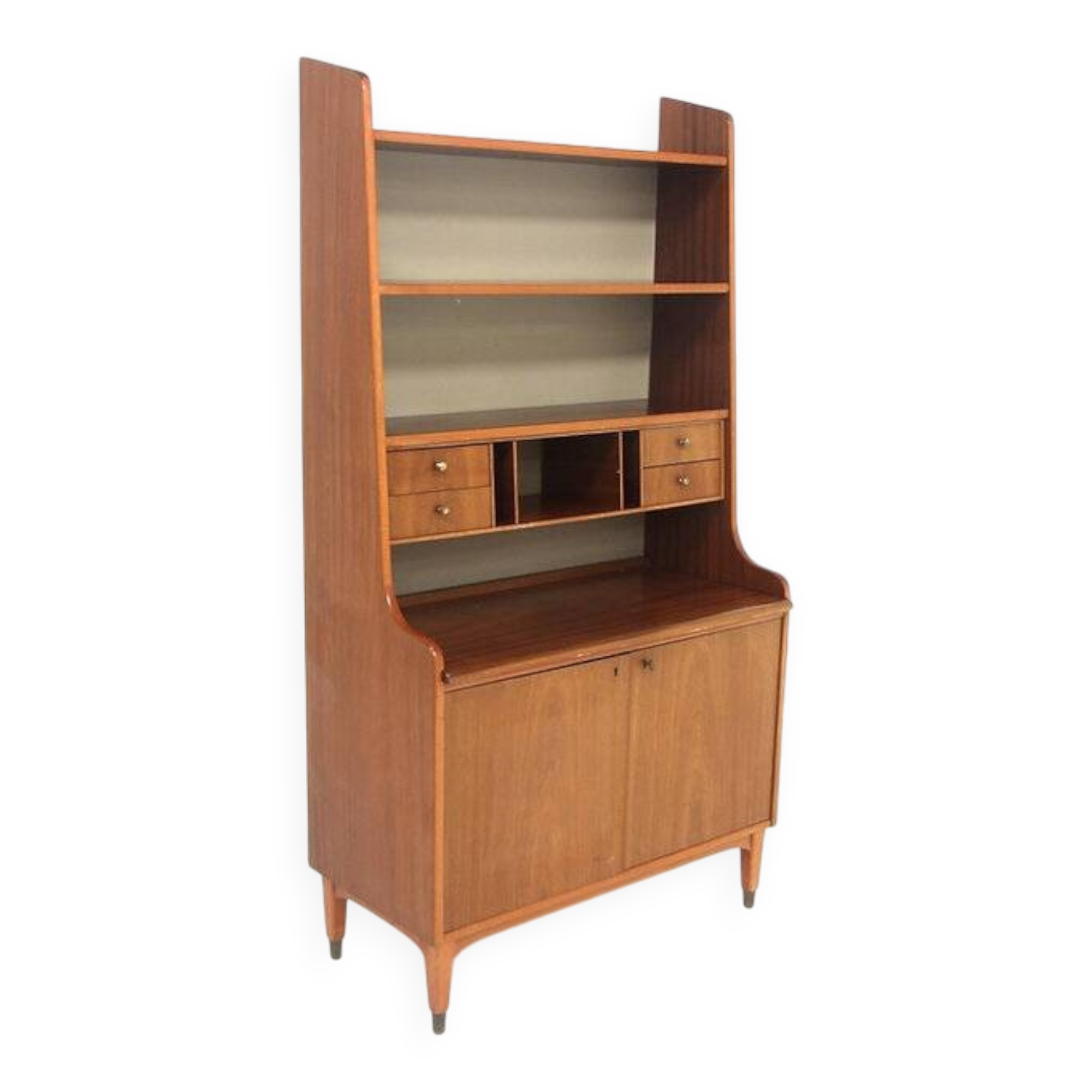 Scandinavian mahogany secretary, Sweden, 1960