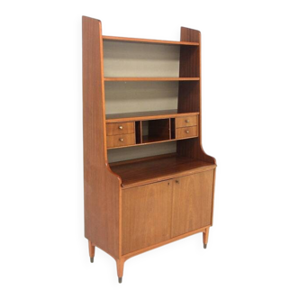 Scandinavian mahogany secretary, Sweden, 1960