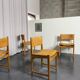 Set of four Danish dining chairs by Hvidt & Molgaard