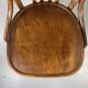 Fauteuil Baumann tournant en bois
