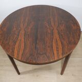 Vintage extendable rosewood dining table, 1960s