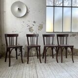 Set of 4 Baumann bistro chairs