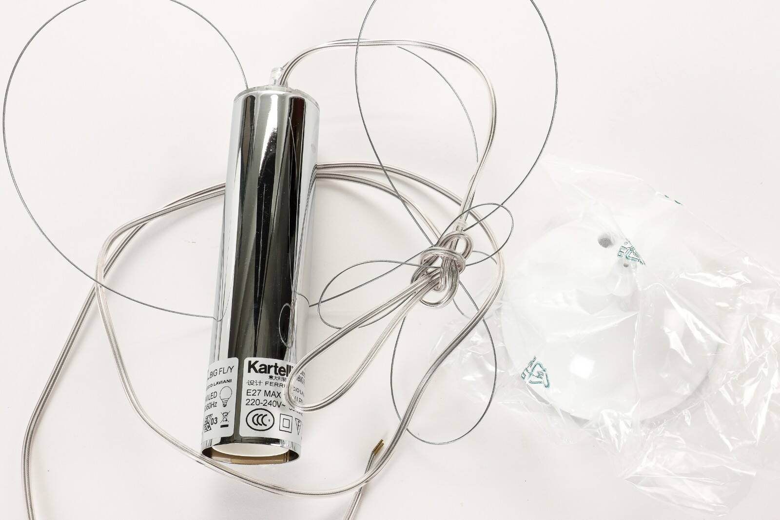 Suspension fl/y de ferruccio laviani pour kartell