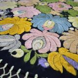 1920s Art Deco Occasional Coffee Table and tablecloth