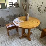 Les Arcs stools and table  1960
