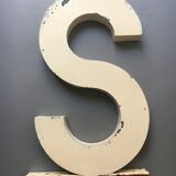 Old sign letter 40 cm vintage