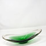 Plat en verre scandinave vert