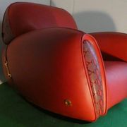 Set of 2 Armchairs, Lamp and Coffee Table - Elisabetta Gucci for Formitalia, 1980s