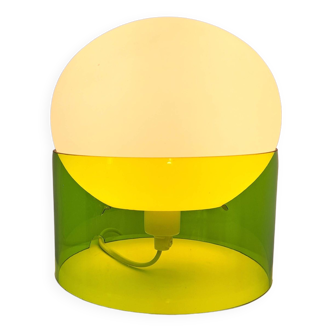 UFO glass globe lamp from Ikea vintage space age dlg by Joe Colombo