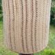 Art Deco turned wood lamp