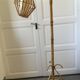 Floor lamp 60s bamboo rattan