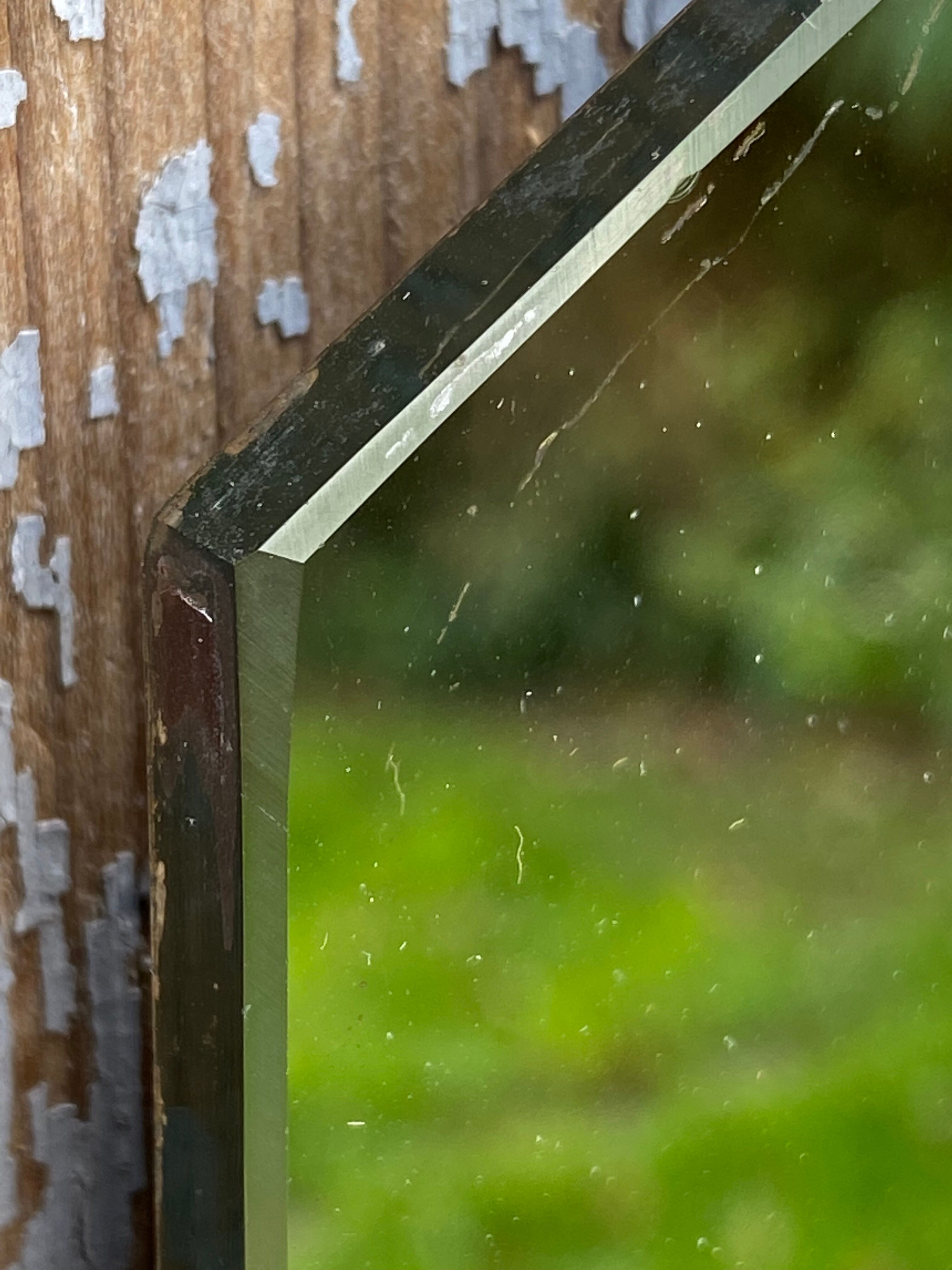 Vintage beveled mirror