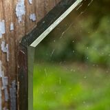 Vintage beveled mirror