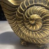 Nautilus bronze champagne bucket