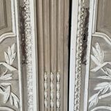 Pair of patinated doors