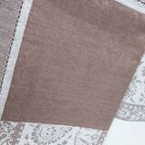 Damask linen tablecloth