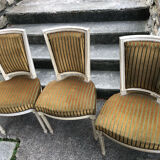 Four Louis XVI style chairs
