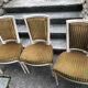 Four Louis XVI style chairs