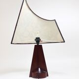 A pair of post-modern Missoni table lamps by Massimo Valloto, Italy, 1980s.