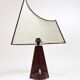 A pair of post-modern Missoni table lamps by Massimo Valloto, Italy, 1980s.