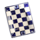 Very Large and Antique Checkered Ashtray - Early 20th Century