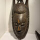Paire de masques ancien collection art africain