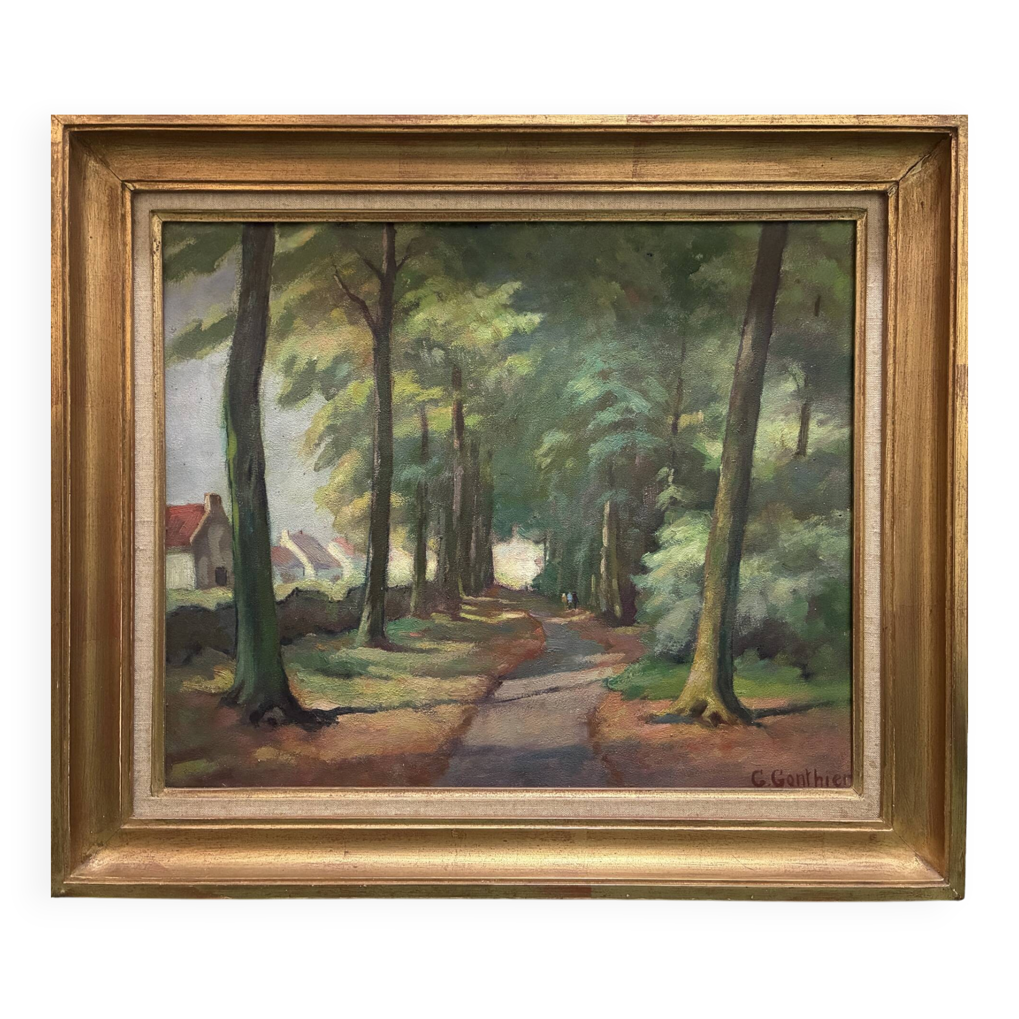Landscape, Georges Gonthier, 20th century